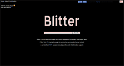 Desktop Screenshot of blitter.tripdatabase.com
