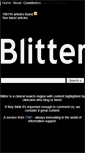 Mobile Screenshot of blitter.tripdatabase.com